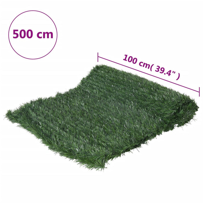 Recinzione Erba Artificiale Verde 1x5 m 366605