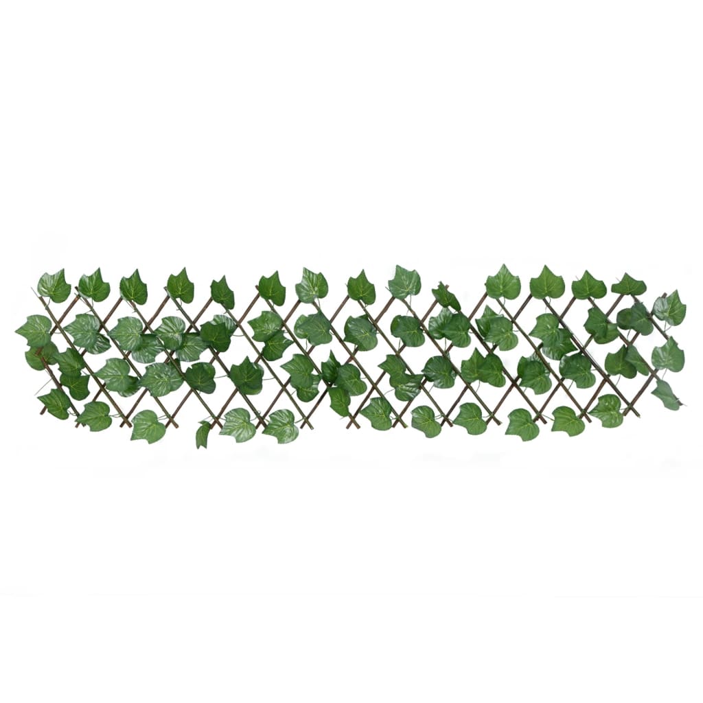 Traliccio Foglie Vite Artificiale Espandibile Verde5pz 180x20cm 366581