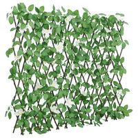 Traliccio Edera Artificiale Espandibile Verde 5pz 186x70 cm 366591