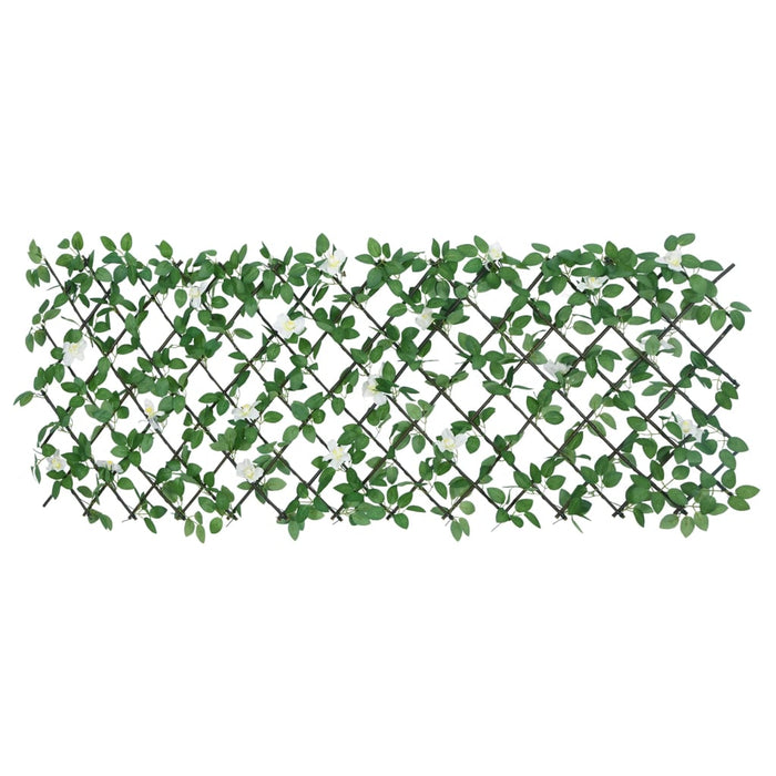 Traliccio Edera Artificiale Espandibile Verde 5pz 186x70 cm 366591