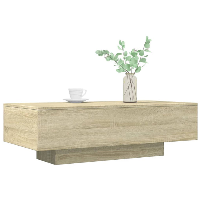 Tavolino Rovere Sonoma 100x49,5x31 cm in Legno Multistrato 834894