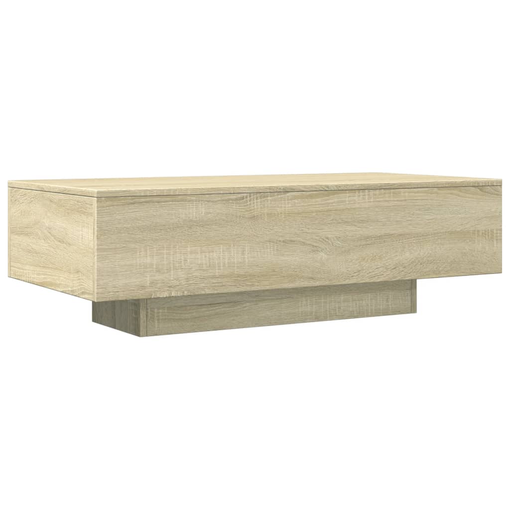 Tavolino Rovere Sonoma 100x49,5x31 cm in Legno Multistrato 834894