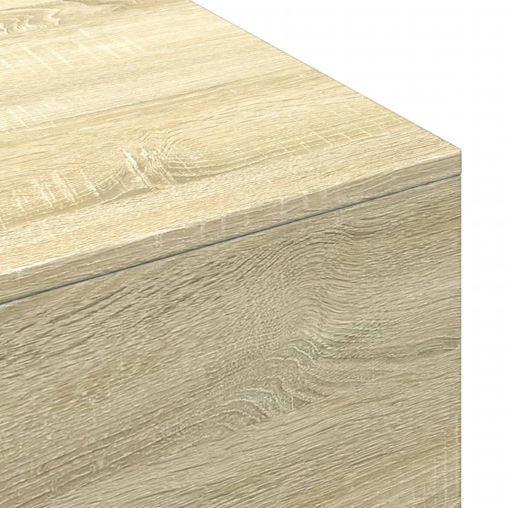 Tavolino Rovere Sonoma 100x49,5x31 cm in Legno Multistrato 834894