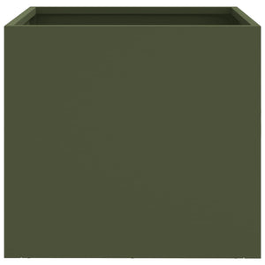 Fioriera Verde Oliva 32x30x29 cm in Acciaio Laminato a Freddo 841541