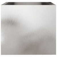 Fioriera Argento 32x30x29 cm in Acciaio Inox 841543