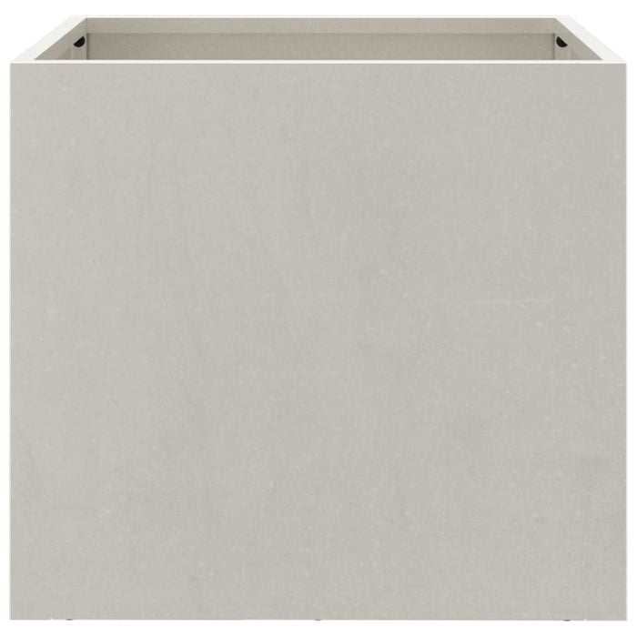 Fioriere 2 pz Argento 32x30x29 cm in Acciaio Inox 841544