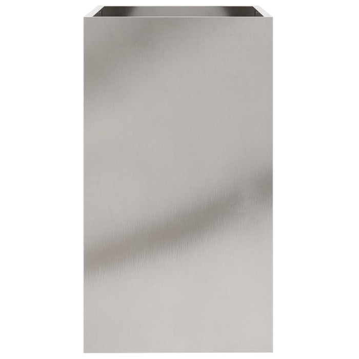 Fioriera Argento 42x38x75 cm in Acciaio Inox 841581