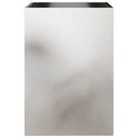 Fioriera Argento 52x48x75 cm in Acciaio Inox 841587