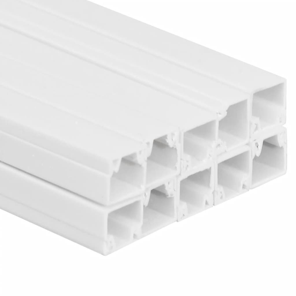 Canalina per Cavi 10x10 mm 10 m in PVC 155908