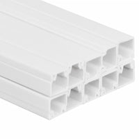 Canalina per Cavi 10x10 mm 10 m in PVC 155908