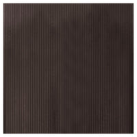 Tappeto Rettangolare Marrone Scuro 100x100 cm in Bambù 376803