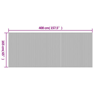 Divisorio Ambienti Marrone 165x400 cm in Bambù 376999