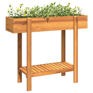 Fioriera Rialzata da Giardino 90x30x75 cm Legno Massello Acacia 366499