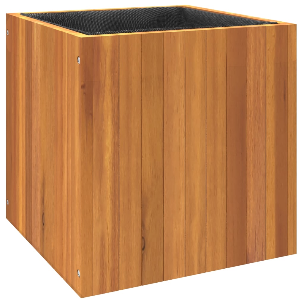 Fioriera da Giardino 45x45x45 cm in Legno Massello di Acacia 366502