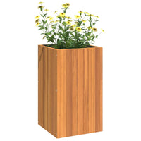 Fioriera da Giardino 35x35x60 cm in Legno Massello di Acacia 366503