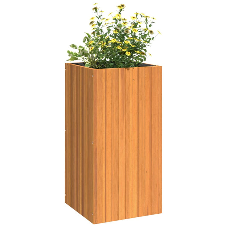 Fioriera da Giardino 45x45x90 cm in Legno Massello di Acacia 366504