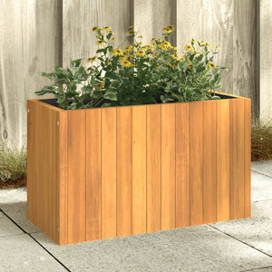 Fioriera da Giardino 59x27,5x35 cm in Legno Massello di Acaciacod mxl 88497