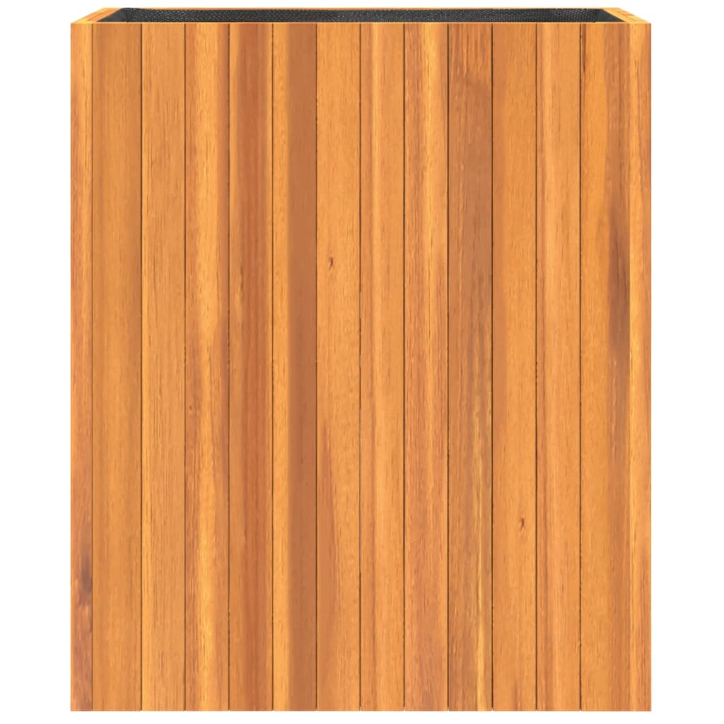 Fioriera da Giardino 59x27,5x70 cm in Legno Massello di Acacia 366506