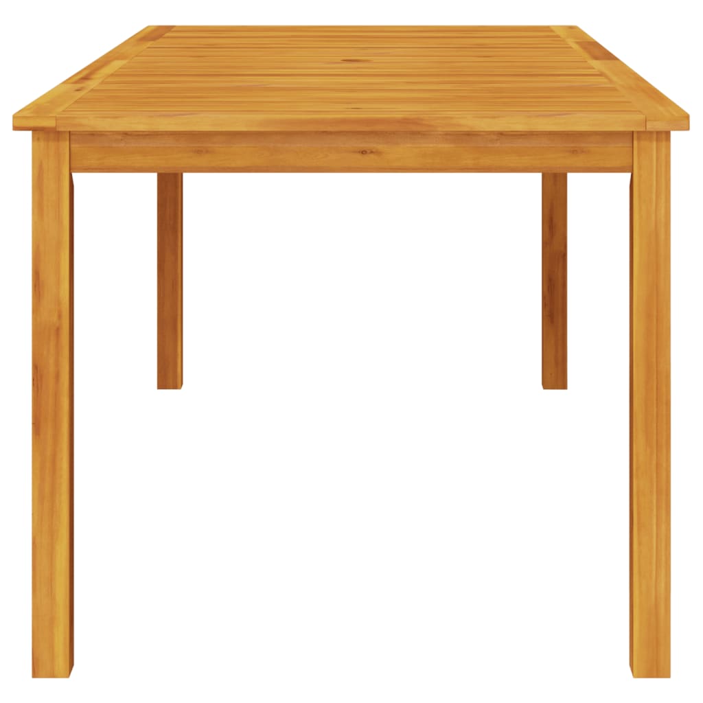 Tavolo da Pranzo da Giardino 180x90x75 cm Legno Massello Acacia 366371