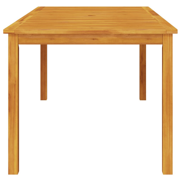 Tavolo da Pranzo da Giardino 180x90x75 cm Legno Massello Acacia 366371