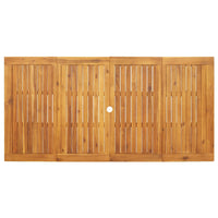 Tavolo da Pranzo da Giardino 180x90x75 cm Legno Massello Acacia 366371