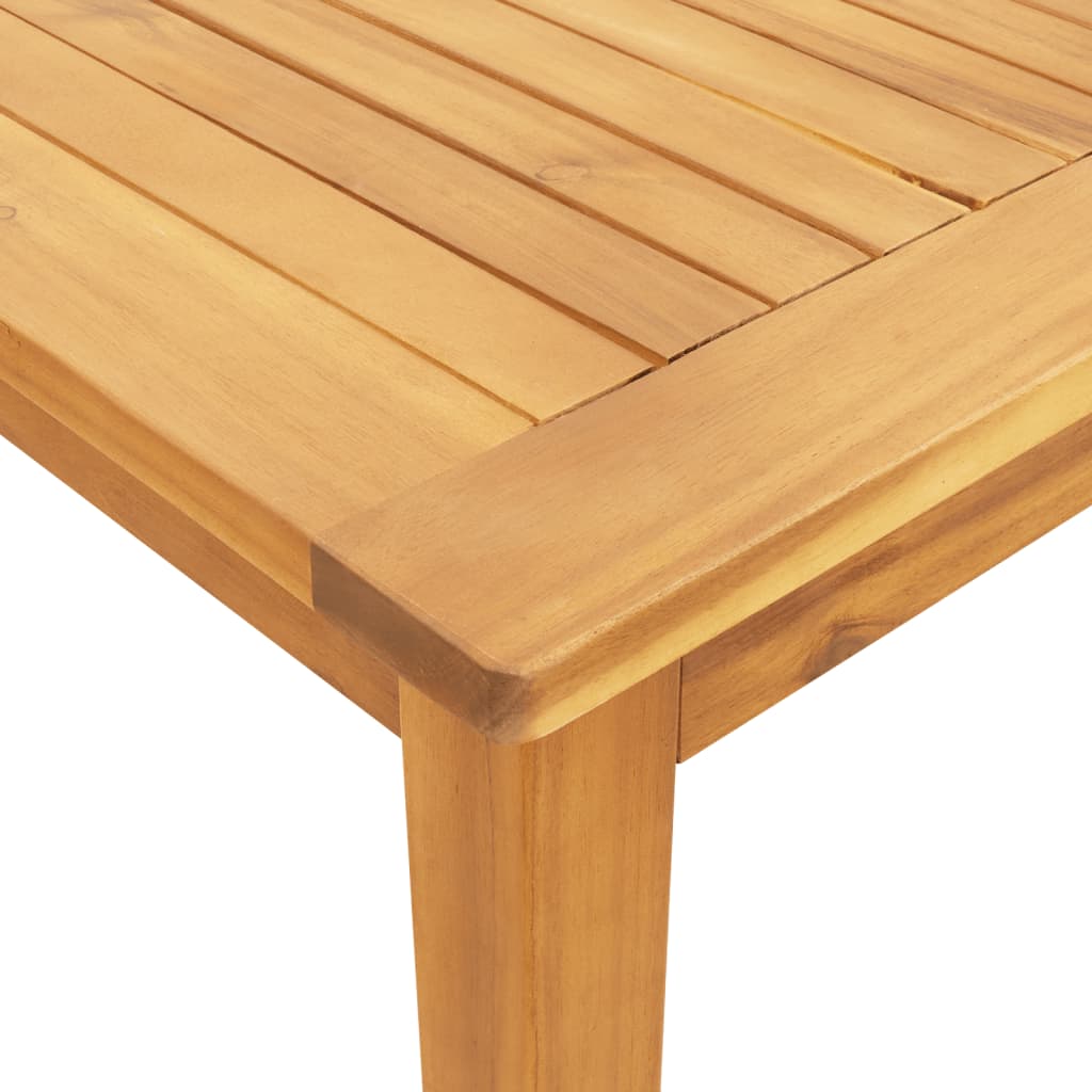 Tavolo da Pranzo da Giardino 180x90x75 cm Legno Massello Acacia 366371