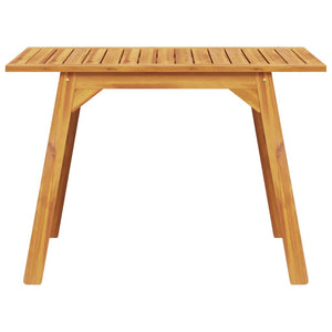 Tavolo da Pranzo da Giardino 110x56x75 cm Legno Massello Acacia 366372