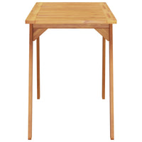 Tavolo da Pranzo da Giardino 110x56x75 cm Legno Massello Acacia 366372