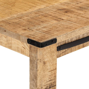 Tavolo Consolle 100x35x75 cm in Legno Massello di Mango 374056