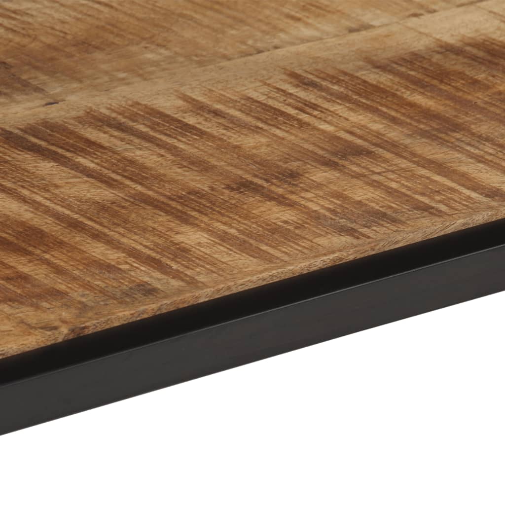 Tavolo Consolle 100x35x70 cm in Legno Massello di Mango Grezzo 374071