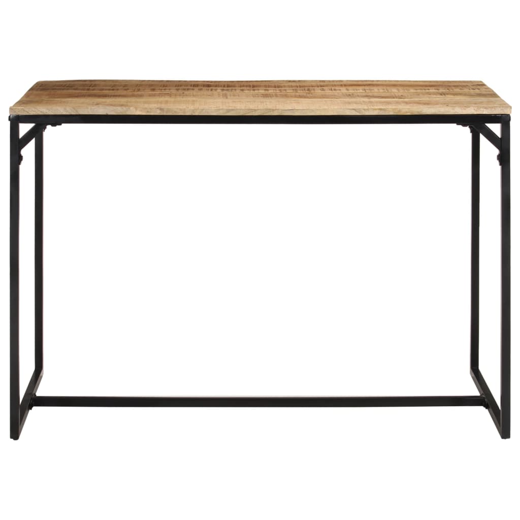 Tavolo da Pranzo 110x55x75 cm in Legno Massello di Mango Grezzo 374078