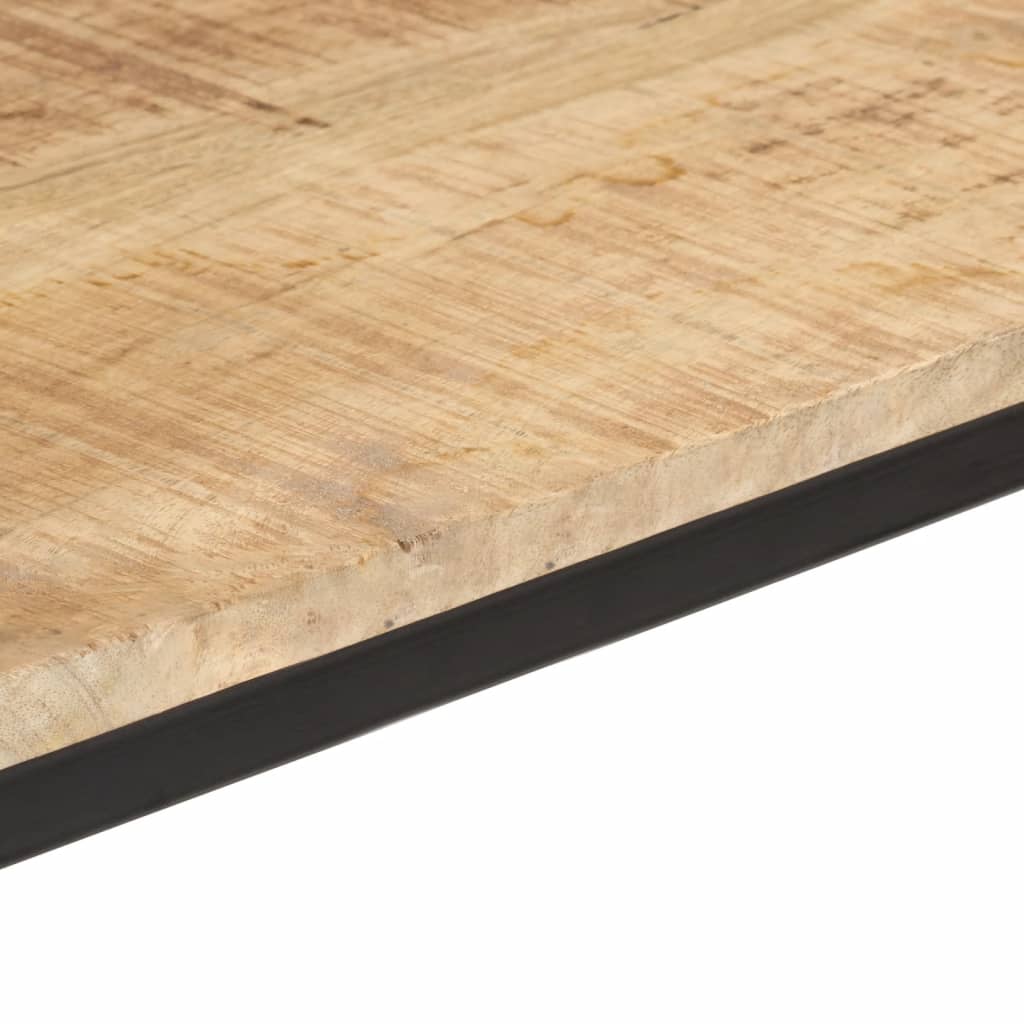 Tavolo da Pranzo 110x55x75 cm in Legno Massello di Mango Grezzo 374078