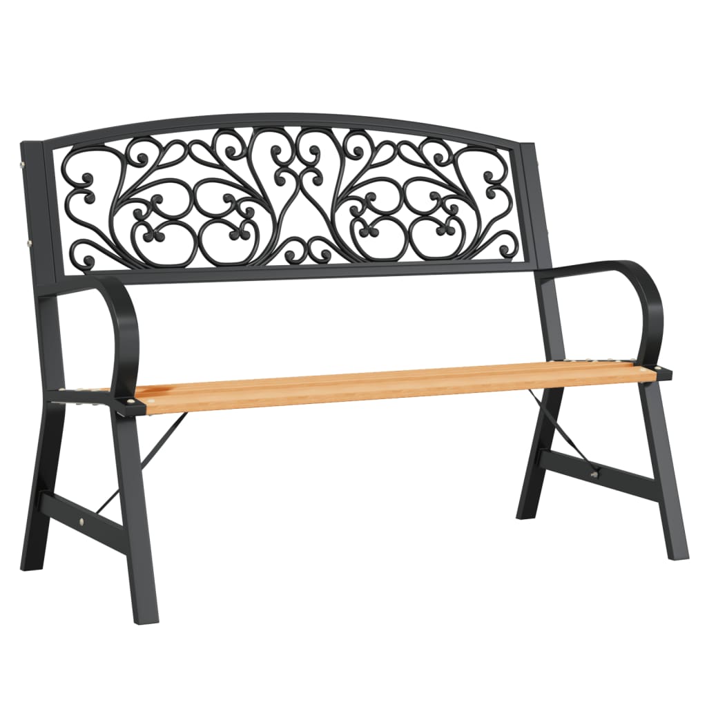 Panchina da Giardino 120 cm in Legno 366540