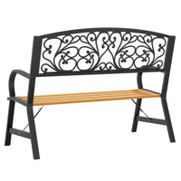 Panchina da Giardino 120 cm in Legno 366540