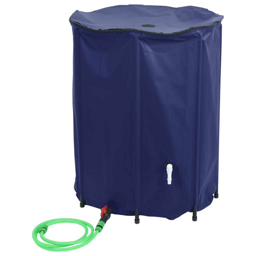 Serbatoio Acqua con Rubinetto Pieghevole 1350 L in PVC 156008