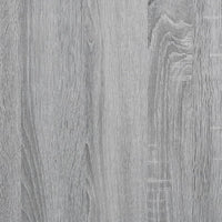 Scrivania Grigio Sonoma 100x45x76cm Legno e Acciaio a Polvere 842269