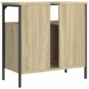 Mobile Lavabo Bagno Rovere Sonoma 60x30x60 cm Legno Multistrato 842437