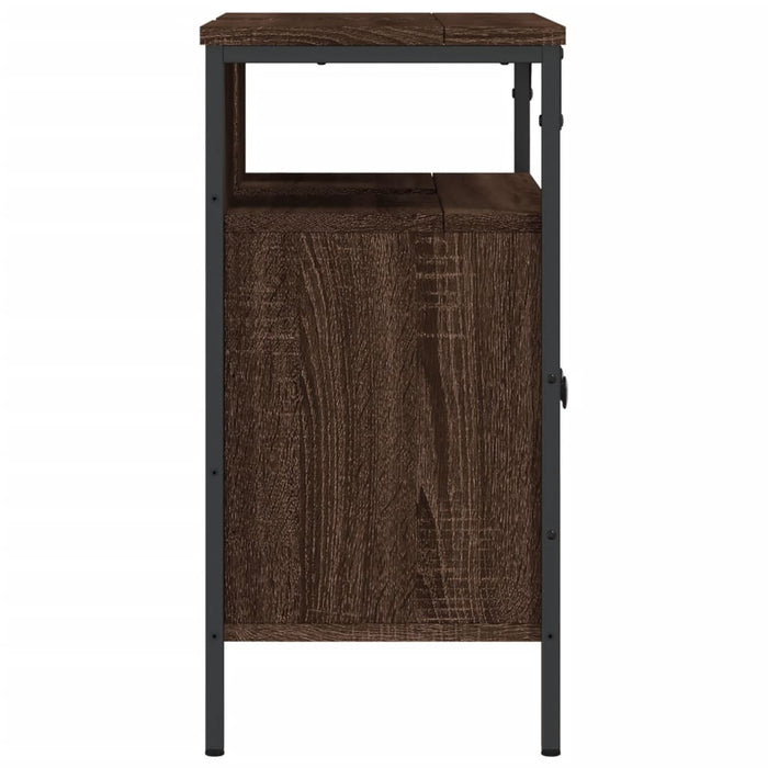 Mobile Lavabo Bagno Rovere Marrone 60x30x60cm Legno Multistrato 842440