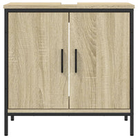 Mobile Lavabo Bagno Rovere Sonoma 60x30x60 cm Legno Multistrato 842447