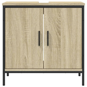 Mobile Lavabo Bagno Rovere Sonoma 60x30x60 cm Legno Multistrato 842447