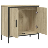 Mobile Lavabo Bagno Rovere Sonoma 60x30x60 cm Legno Multistrato 842447