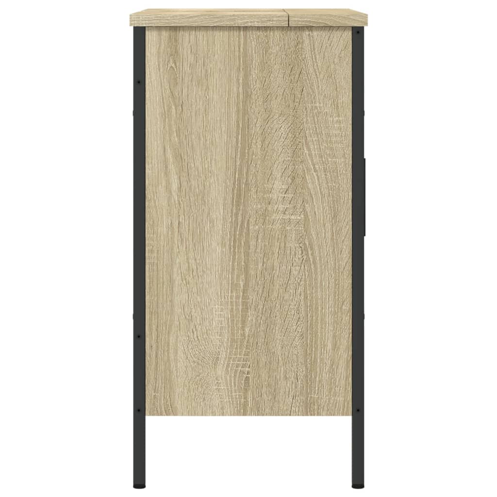 Mobile Lavabo Bagno Rovere Sonoma 60x30x60 cm Legno Multistrato 842447