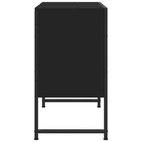 Mobile Lavabo Bagno Nero 60x30x60 cm Legno Multistrato 842461