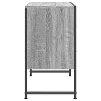 Mobile Lavabo Bagno Grigio Sonoma 60x30x60 cm Legno Multistrato 842464