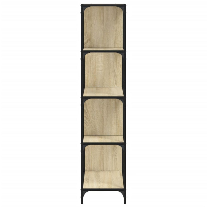 Libreria 4 Gradini Rovere Sonoma 139x33,5x149 Legno Multistrato 842477