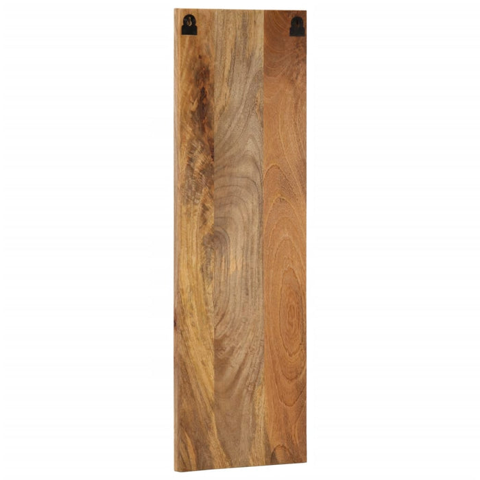 Appendiabiti da Parete 2 pz 3 Ganci in Legno Massello di Mango 376046