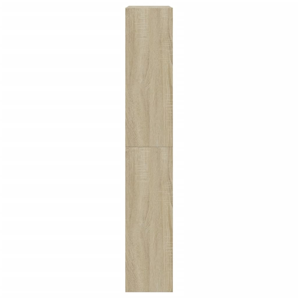 Scarpiera Rovere Sonoma 60x21x125,5 cm in Legno Multistrato 839898