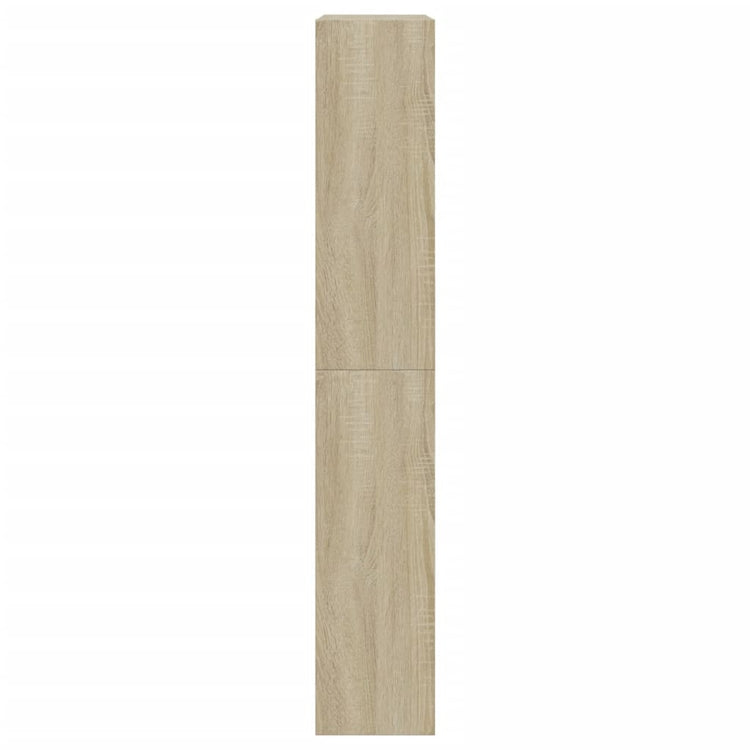 Scarpiera Rovere Sonoma 60x21x125,5 cm in Legno Multistrato 839898