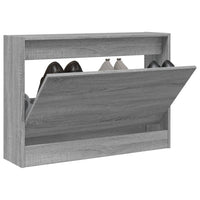 Scarpiera Grigio Sonoma 80x21x57 cm in Legno Multistratocod mxl 86811