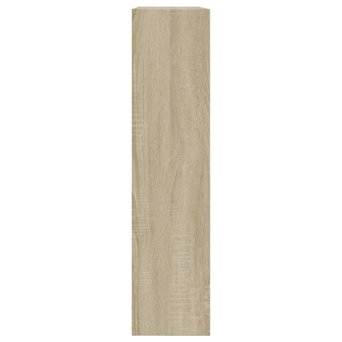 Scarpiera Rovere Sonoma 80x21x87,5 cm in Legno Multistrato 839919